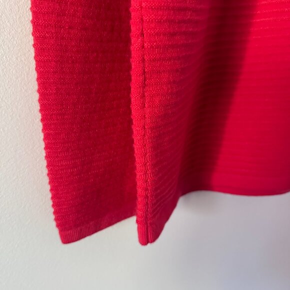 French Connection Lena High Neck Jumper Riot Red - Picture 8 of 9